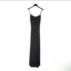 NWT‎ Rimini Long Black Formal Dress with Sequins Size 8